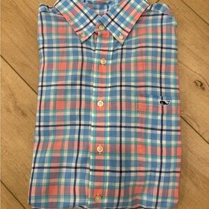 Vineyard Vines Men's Multicolor Plaid Shirt